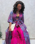 Ada Purple Everyday Polo Dress - Hyphen Capsule Collection