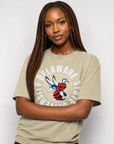 The Yard Essentials - Delaware State University - DSU Oversized Faded T-Shirt