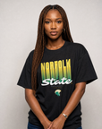The Yard Essentials - Norfolk State University - NSU Fade Drop Shoulder Oversized Tshirt