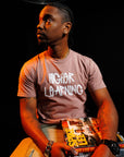 KM X Wish ATL 'HIGHER LEARNING' T-SHIRT / MAUVE