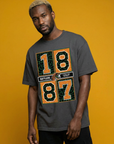 Dungeon Forward - Florida A&M University - FAMU - Concrete Date 1887 - Oversized T-Shirt