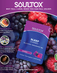 Soultox SLEEP Reishi Mushroom Gummies
