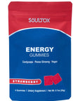 Soultox ENERGY Ginseng Cordyceps Mushroom Gummies