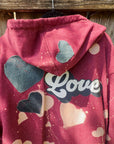 Love Upcycled Hoodie
