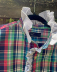 Ruffled Button Up