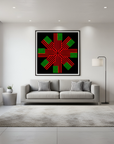 *United + All Flags in AmericanFlagRemix® Limited Edition Print - Two Sizes
