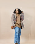 Limited Edition | Jesus Be Knowin' Toffee + Chocolate Brown Print Hoodie