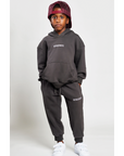 NEVER FIT in HOODIE - KIDS / TRUFFLE