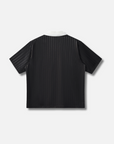 KM STRIPED SOCCER JERSEY / BLACK
