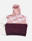 "LOVE LETTERS" W. QRTER ZIP HOODIE