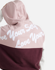 "LOVE LETTERS" W. QRTER ZIP HOODIE