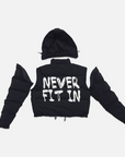 "LOVE LETTERS" W. PUFFER VEST JACKET