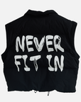 "LOVE LETTERS" W. PUFFER VEST JACKET