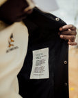 LOOK OUTSIDE COACHES JACKET (SHAQ X QUAVO X KM COLLAB) / BLACK