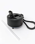BLACK STRAW LID