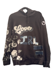 Love Upcycled Hoodie
