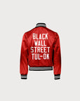Classic Black Wall Street Bomber II (Red)