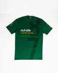 Be Out Day - Outside Definition - Green Tee - BOD2024