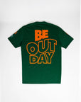 Be Out Day - Outside Definition - Green Tee - BOD2024