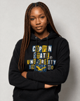Coppin State University - Collage Hoodie