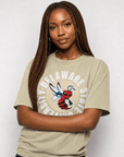 The Yard Essentials - Delaware State University - DSU Oversized Faded T-Shirt