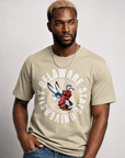 The Yard Essentials - Delaware State University - DSU Oversized Faded T-Shirt