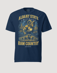 Dungeon Forward - Albany State University - The Yard Bootleg Pusher Pusher Tee