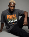 The Yard Essentials - FAMU Fade - Oversized Vintage Wash T-Shirt