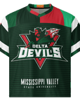 Mississippi Valley State University - Phenom HBCU Box Football Jersey