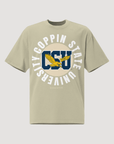 The Yard Essentials - Coppin State University - Full Circle Oversized T-Shirt