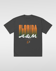 The Yard Essentials - FAMU Fade - Oversized Vintage Wash T-Shirt
