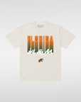 The Yard Essentials - FAMU Fade - Oversized Vintage Wash T-Shirt