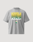 The Yard Essentials - Norfolk State University - NSU Fade Drop Shoulder Oversized Tshirt