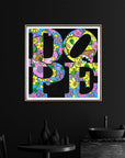 DOPE X Paperfrank Collab - 24” X 24” Limited Edition Print