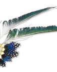 Peacock Sword Metal Ear Cuff