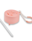 PINK STRAW LID