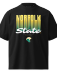The Yard Essentials - Norfolk State University - NSU Fade Drop Shoulder Oversized Tshirt