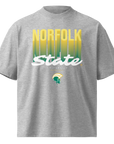 The Yard Essentials - Norfolk State University - NSU Fade Drop Shoulder Oversized Tshirt