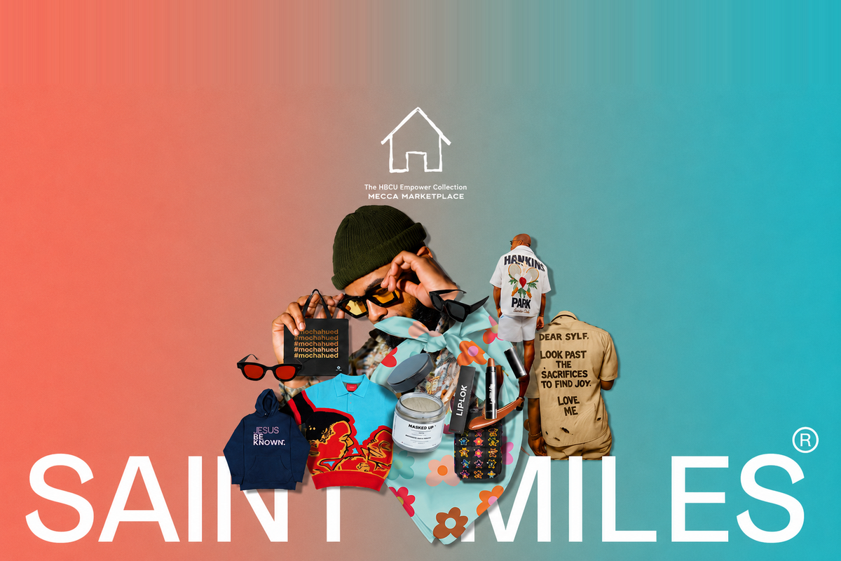 SAINT MILES® HBCU Empower 2026 Mecca Marketplace commemorative collection — curated Black-owned brands, Washington DC