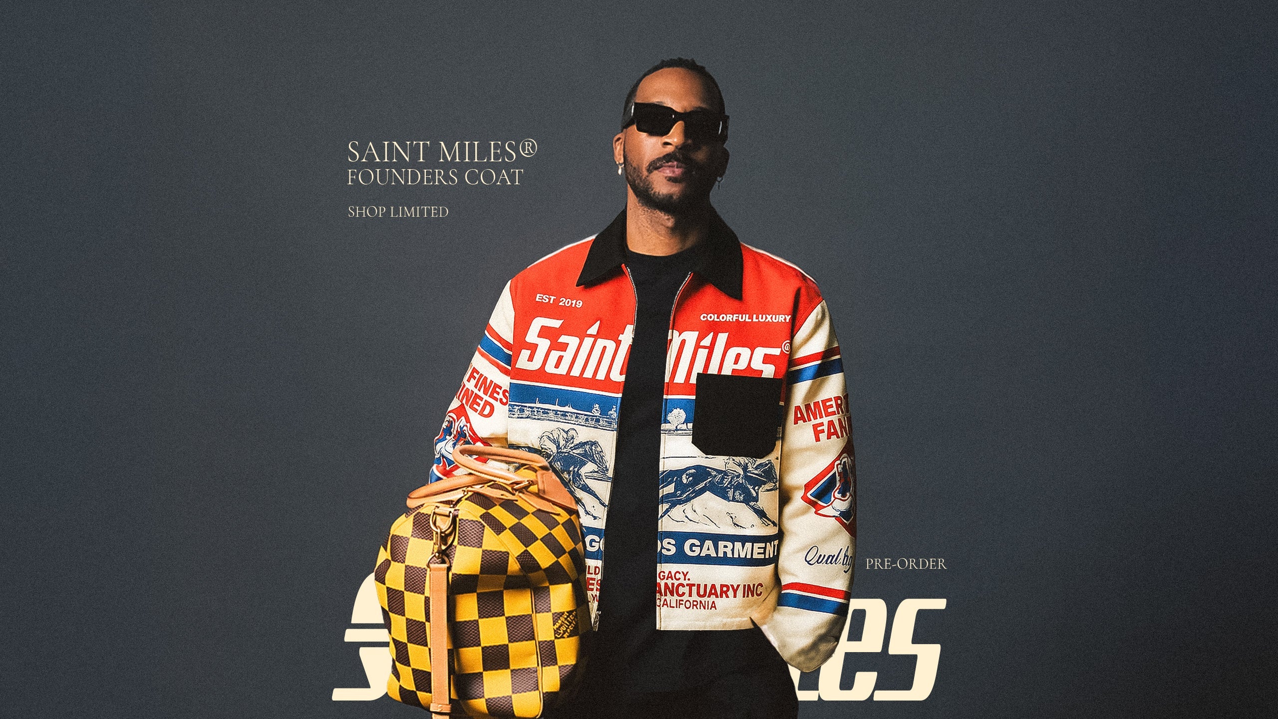 SAINT MILES Founders Coat — New Arrivals collection, Black-owned luxury brand