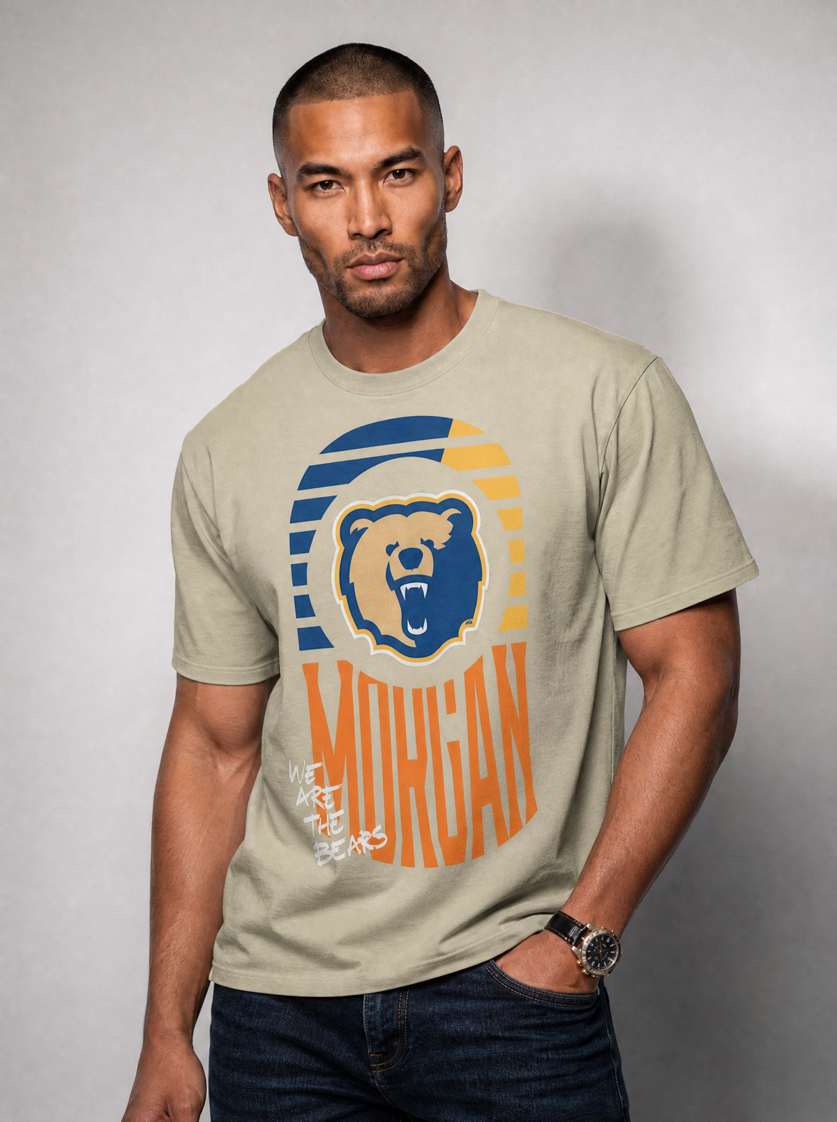 The Yard Essentials - Morgan State University - Bear Pride Tshirt