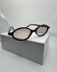 Hargeisa Oval Black Sunglasses