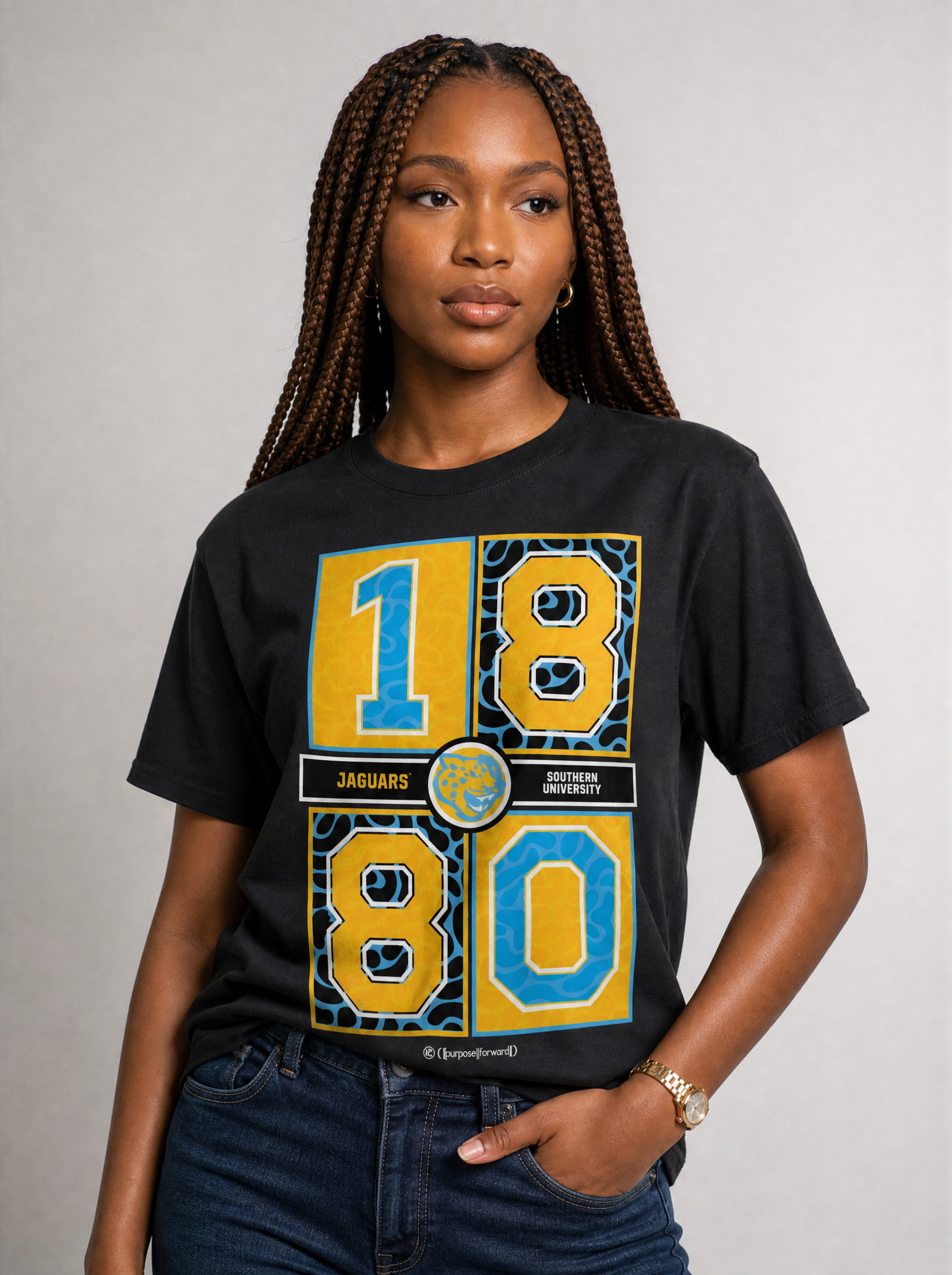 Dungeon Forward - The Yard History - Southern University - Concrete Date Tee