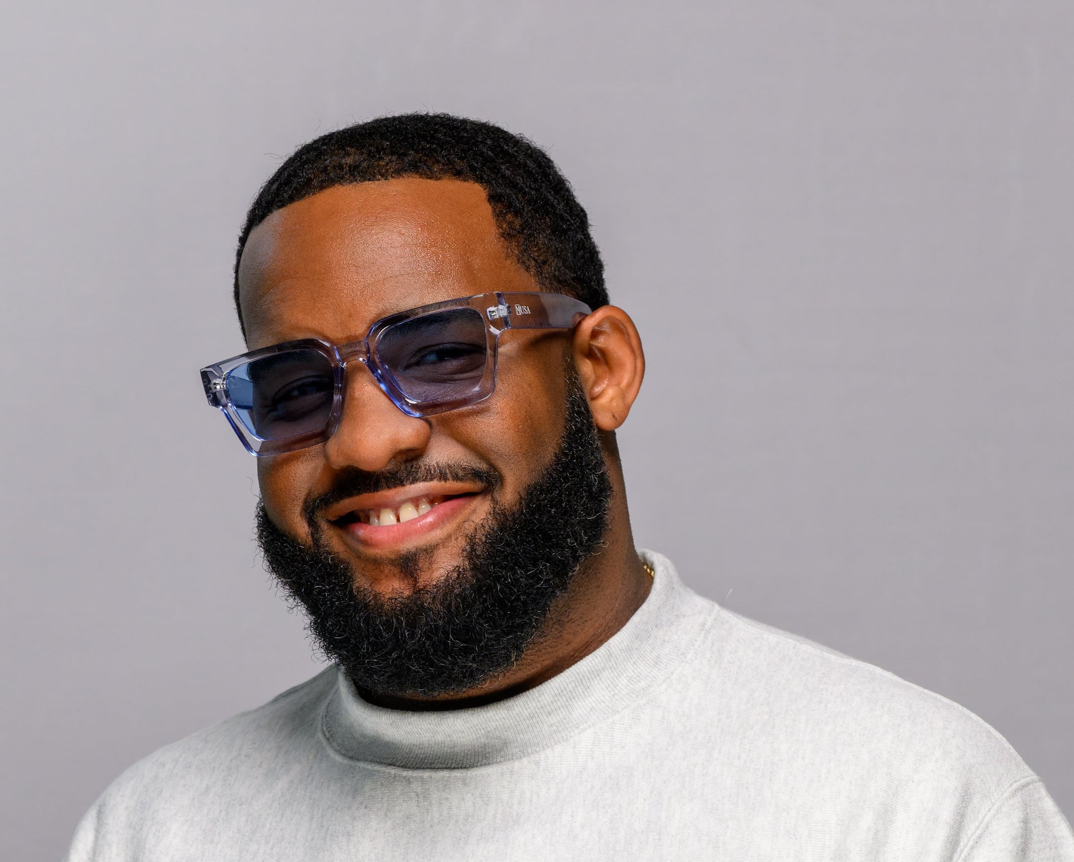 Pretoria Crystal Blue Sunglasses