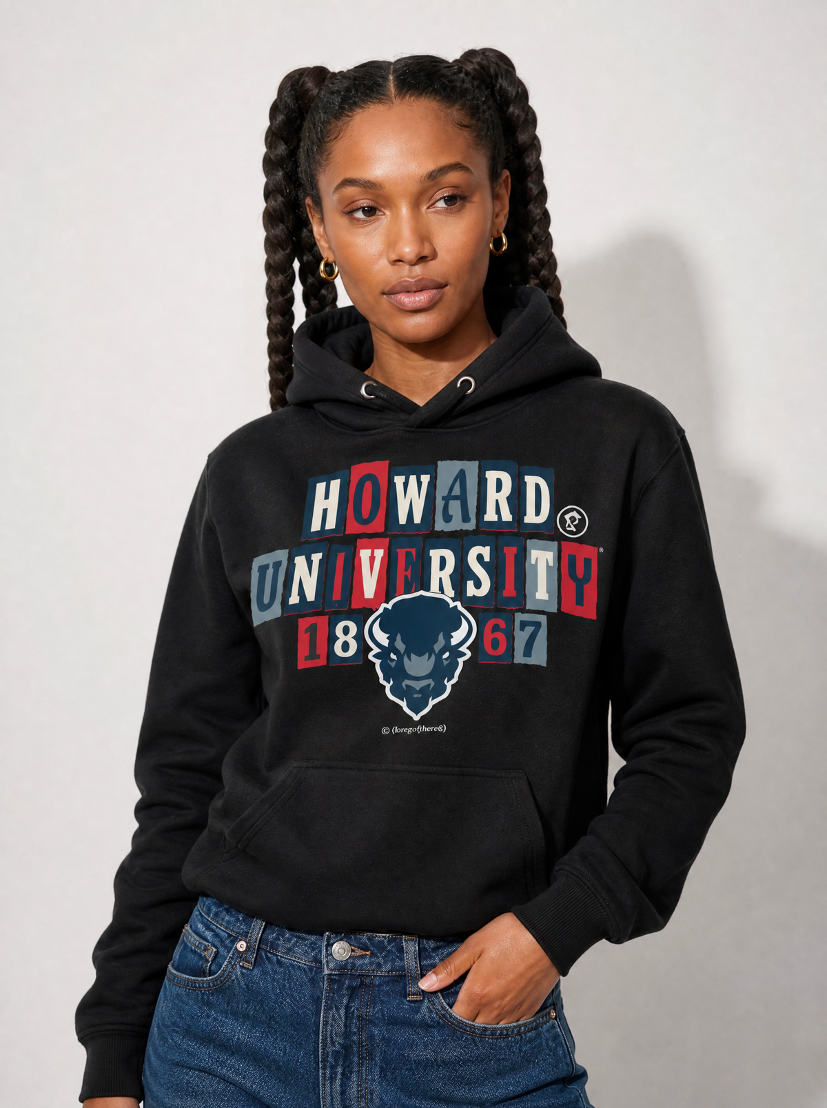 Howard University - Collage Hoodie