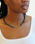 Beaded Infinity Necklace