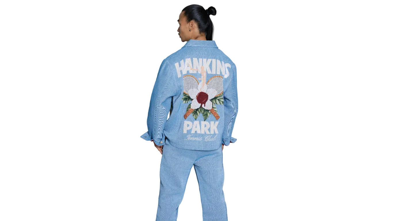 HANKINS PARK TENNIS "LADY in BLOOM"/ DENIM BLUE SET (DR. BYRANT)
