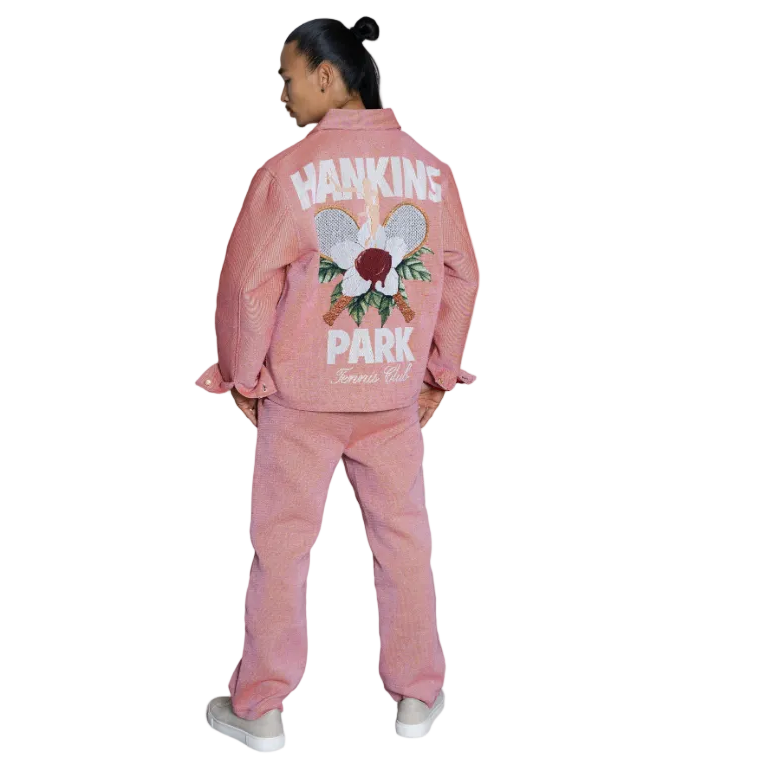 HANKINS PARK TENNIS "LADY in BLOOM"/SALMON SET