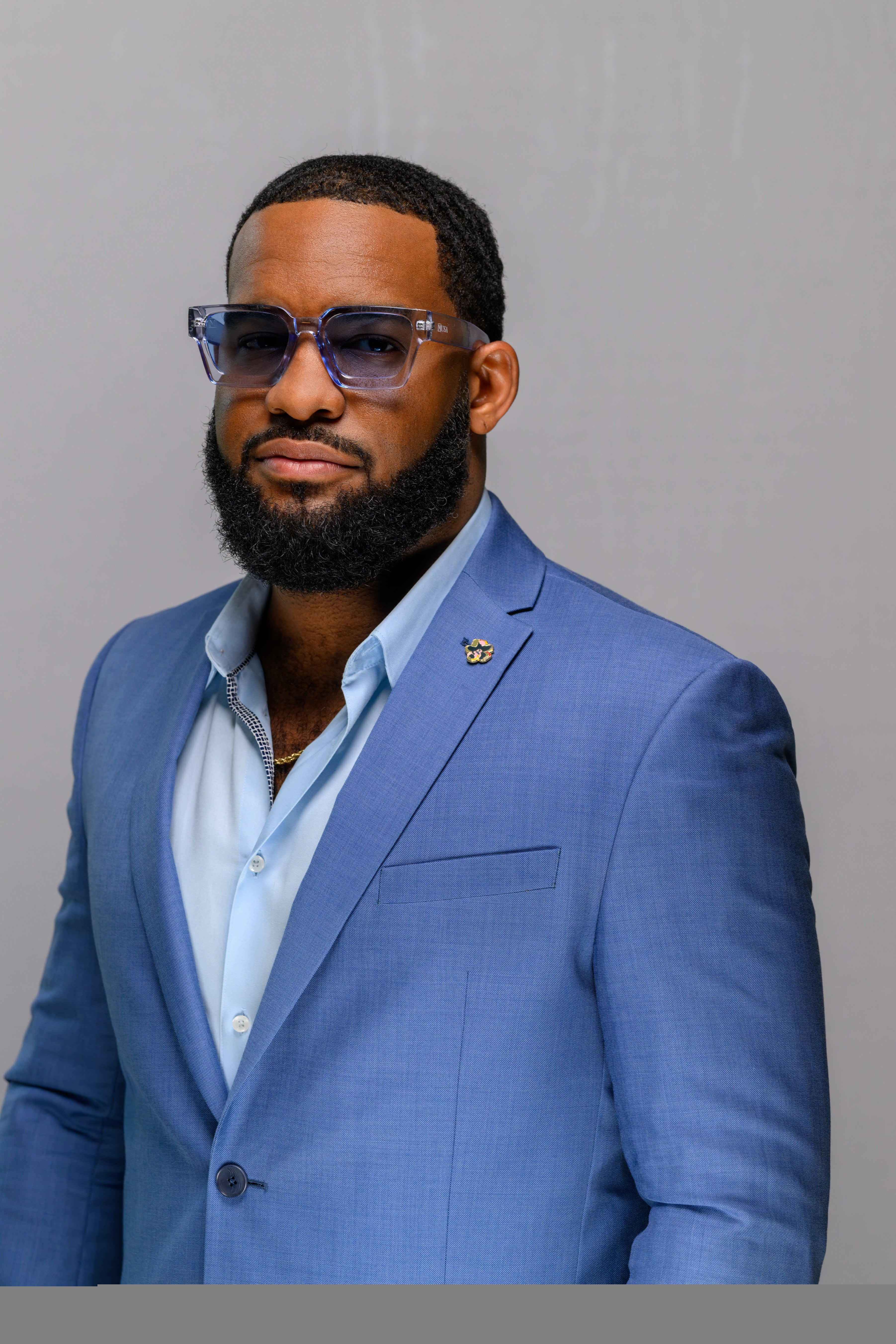 Pretoria Crystal Blue Sunglasses
