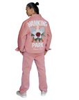 HANKINS PARK TENNIS "LADY in BLOOM"/SALMON SET